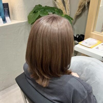 ブリーチ１回ハイトーンベージュ【イワイユウ】のイメージ画像